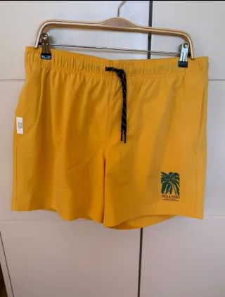 Bañador Jack&Jones Amarillo Talla L