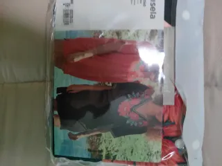 Caftán Gisela Talla S Negro Nuevo