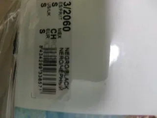 Caftán Gisela Talla S Negro Nuevo