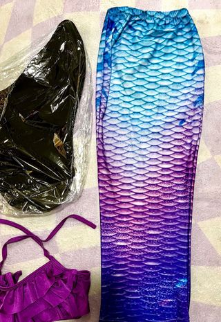 Bañador cola sirena talla 9/10 años
