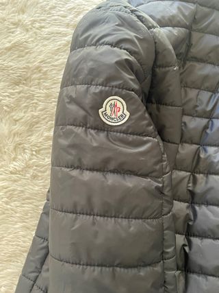 Cazadora Moncler Negra Talla 1 (S)