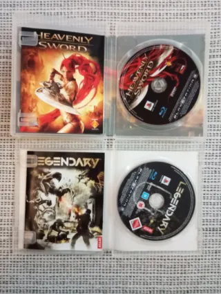 4 Juegos PS3: Beowulf, Heavenly Sword, Viking, Leg