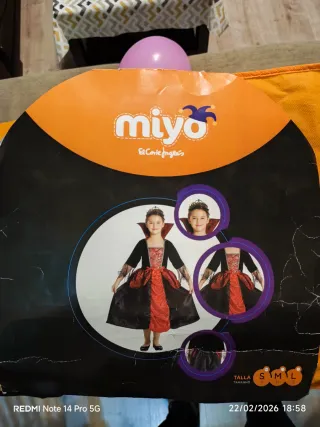 Disfraz niña vampiresa