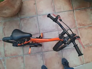 Bicicleta infantil naranja Btwin