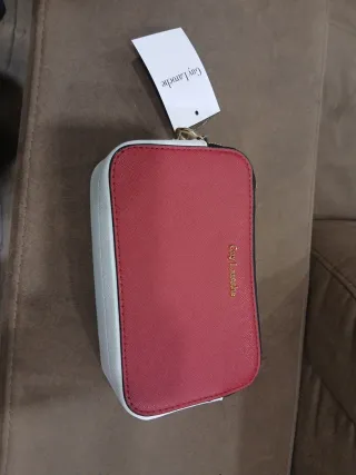 Borsetta Guy Laroche nuova originale rossa e bianc