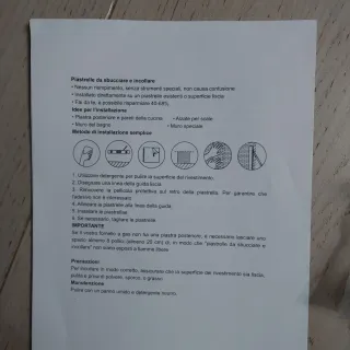 ***ESTRENAR Pack de 5 cuadro cenefas autoadhesivas