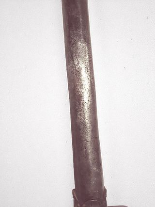 Columna de forja antigua