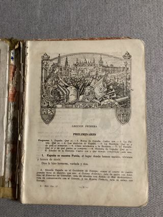 Historia de España primer grado