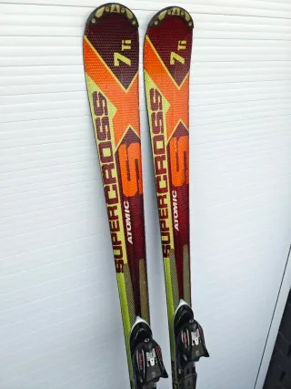 Esquís carving Atomic Supercross 158cm serie 7" ti
