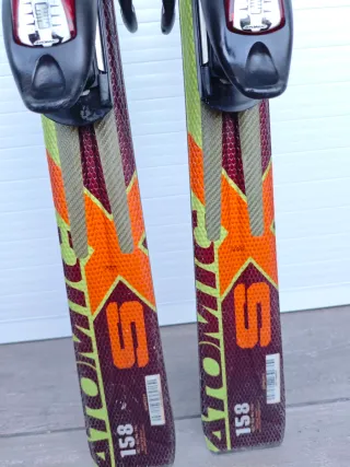 Esquís carving Atomic Supercross 158cm serie 7" ti