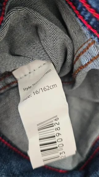 Cazadora tejana 14/16 años 100% algodón