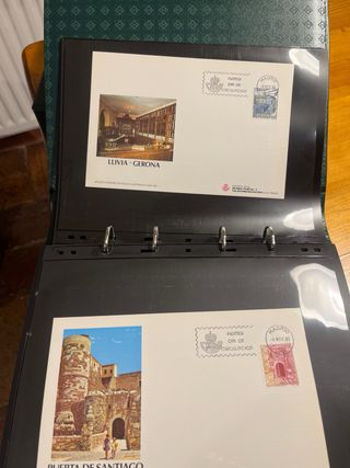 Álbum Primer Día con Sobres 30 hojas 60 sobres