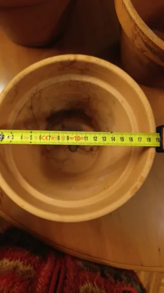 Set di 3 Vasi in Terracotta