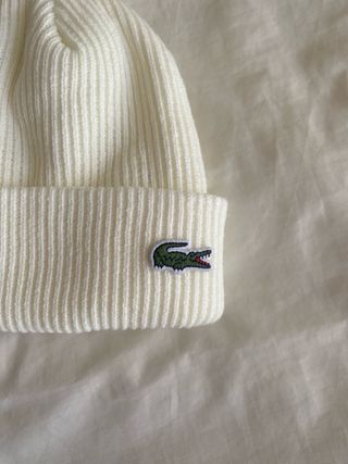 Gorro Lacoste Blanco