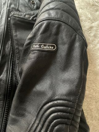 Cazadora Cuero Grueso Hein Gericke Talla M