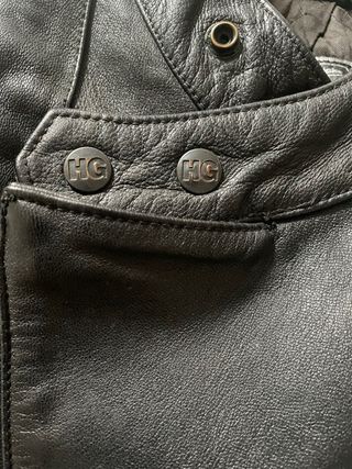 Cazadora Cuero Grueso Hein Gericke Talla M