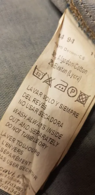 Chaqueta Vaquera Jocavi Talla 40