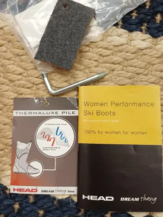 Botas de esquí Head Talla 37 y bolsa