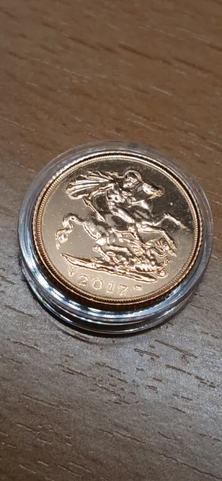 Medio Soberano Oro 2017