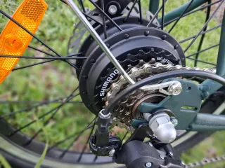 Bicicleta eléctrica plegable a nueva a estrenar