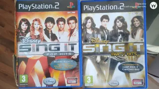 PlayStation 2 Disney Sing It Pop Hits + Micrófono