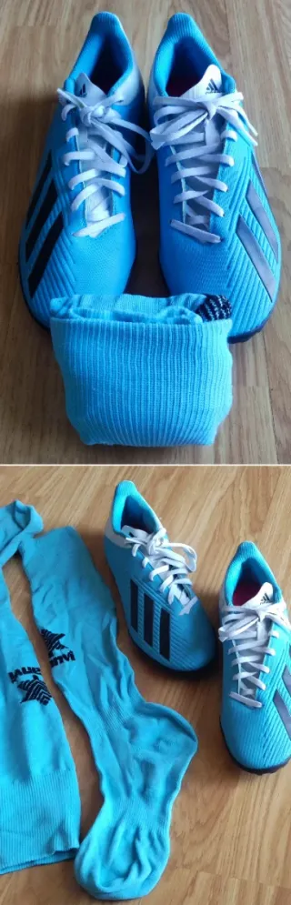 Zapatos de fútbol Adidas Talla 42