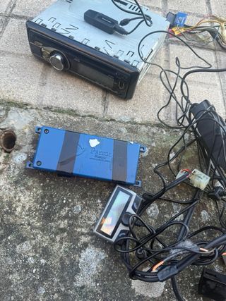 Radio JVC KD-R35 USB Auxiliar parrot y bluetooth