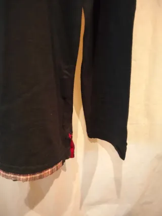 Polo Desigual manga larga hombre negro