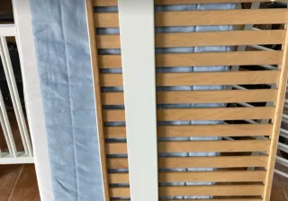 Cuna Ikea Sundvik Madera Natural