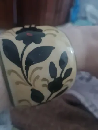 Set 2 Pulseras Acero Flores