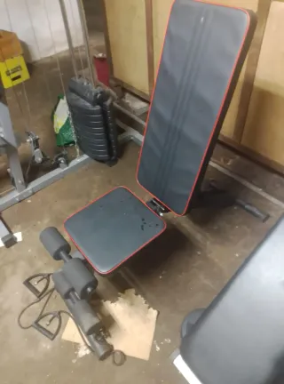 Banco de musculación ajustable