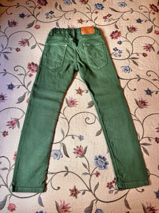 Lote 3 pantalones niños 7-8 años