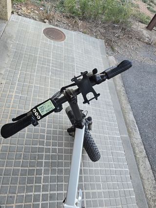 Bicicleta Eléctrica Plegable A20F Blanca