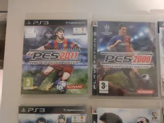 Lote Juegos PS3 y PS4: PES e FIFA