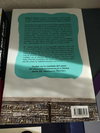Lote 3 libros Federico Moccia