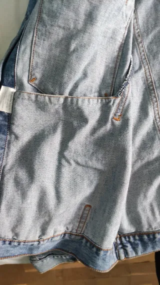 Cazadora Vaquera Vintage marca zeppelin tamaño L