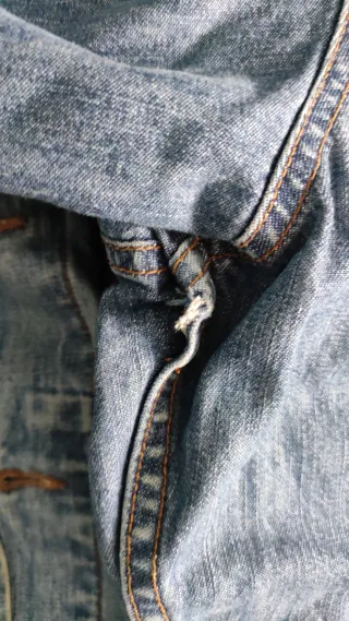 Cazadora Vaquera Vintage marca zeppelin tamaño L