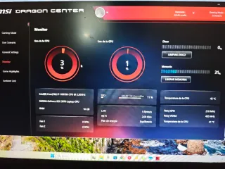 MSI GP 76 RTX 3070 Leopard Portátil Gaming