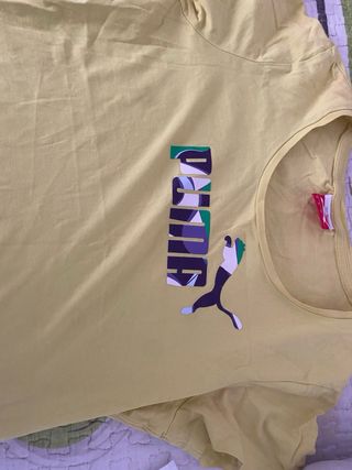 Camiseta Puma Amarilla