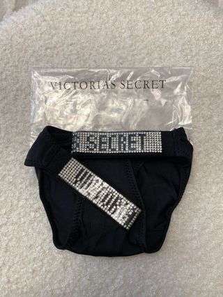 Tanga liso negro Victoria’S Secret