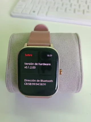 Reloj Amazfit GTS Mujer Oro Rosa