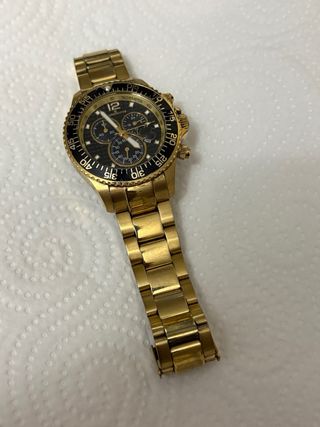 Reloj ANSDOTTE Baño Oro Cronógrafo Hombre