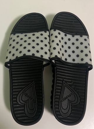 Ciabatte donna Cafenoir pois