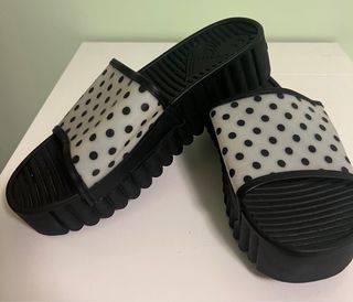 Ciabatte donna Cafenoir pois