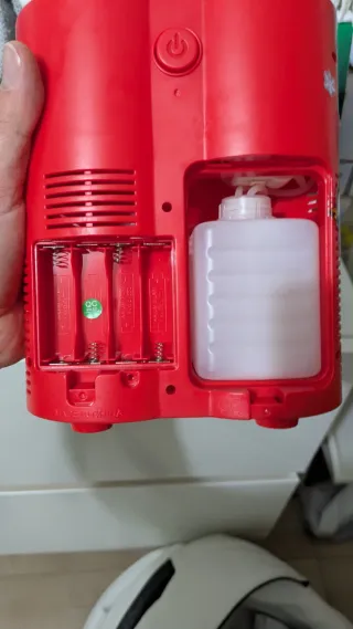 Máquina de Burbujas Navideña LED