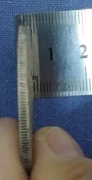 Moneta Tallero d'argento tedesco 1786