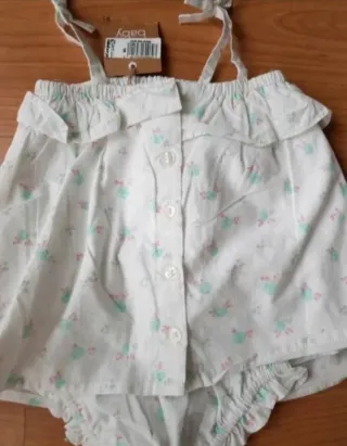 Vestido veraniego bebé 3 meses Corte Inglés