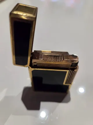 Mechero Dupont Paris Chapado Oro