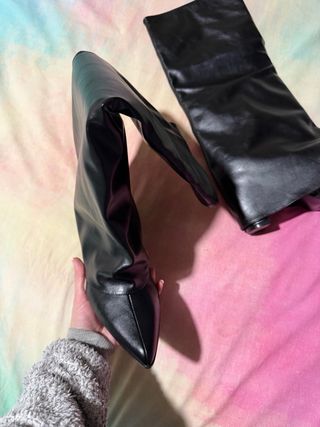 Botas altas Bershka pantalón tacón 39