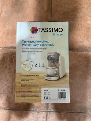 Cafetera Tassimo Finesse Bosch Nueva